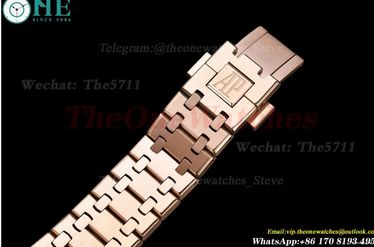 GDF Dial RG Oak Black Royal 41mm 15400 RG MY8215 1225